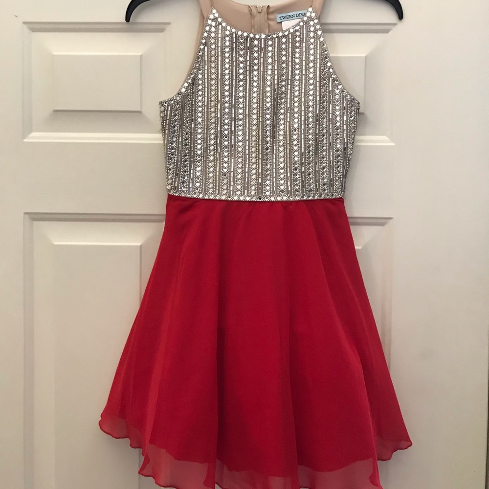 Red dress